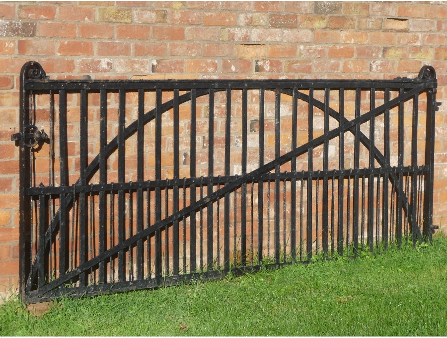 Antique Wrought Iron Gate