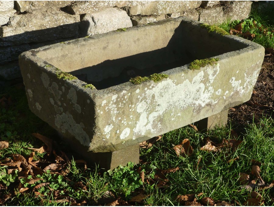 Antique Stone Pig Trough