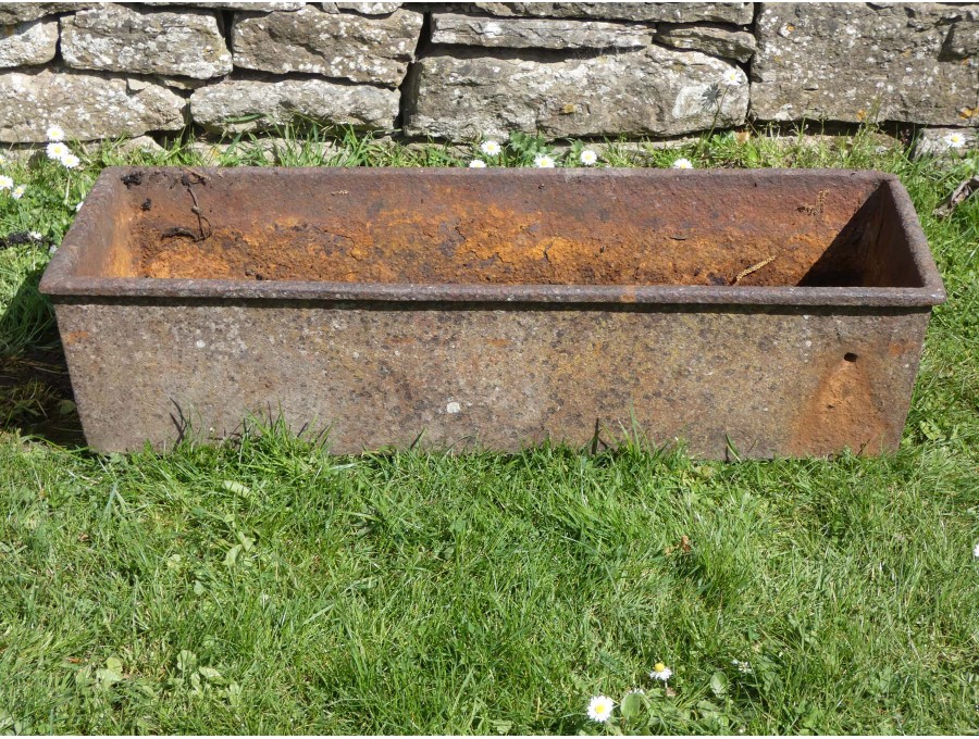 Antique Cast Iron Planter