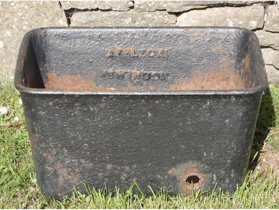 Antique Cast Iron Planter