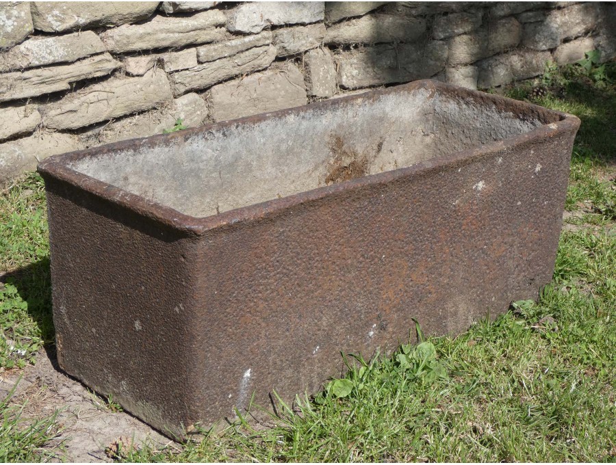 Antique Cast Iron Planter