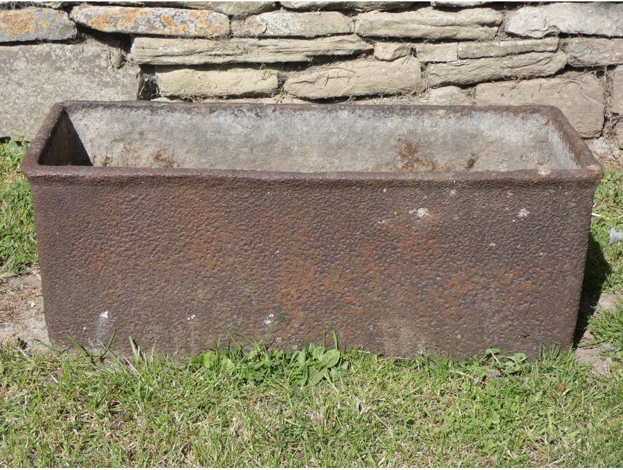 Antique Cast Iron Planter