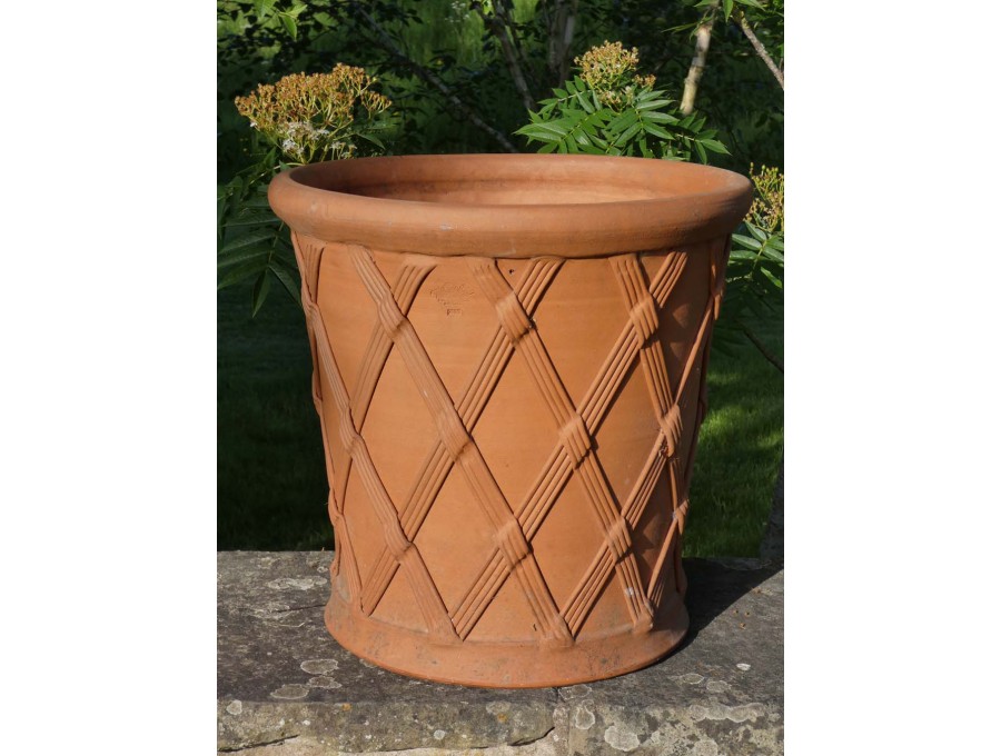Large Whichford Basketweave Planter