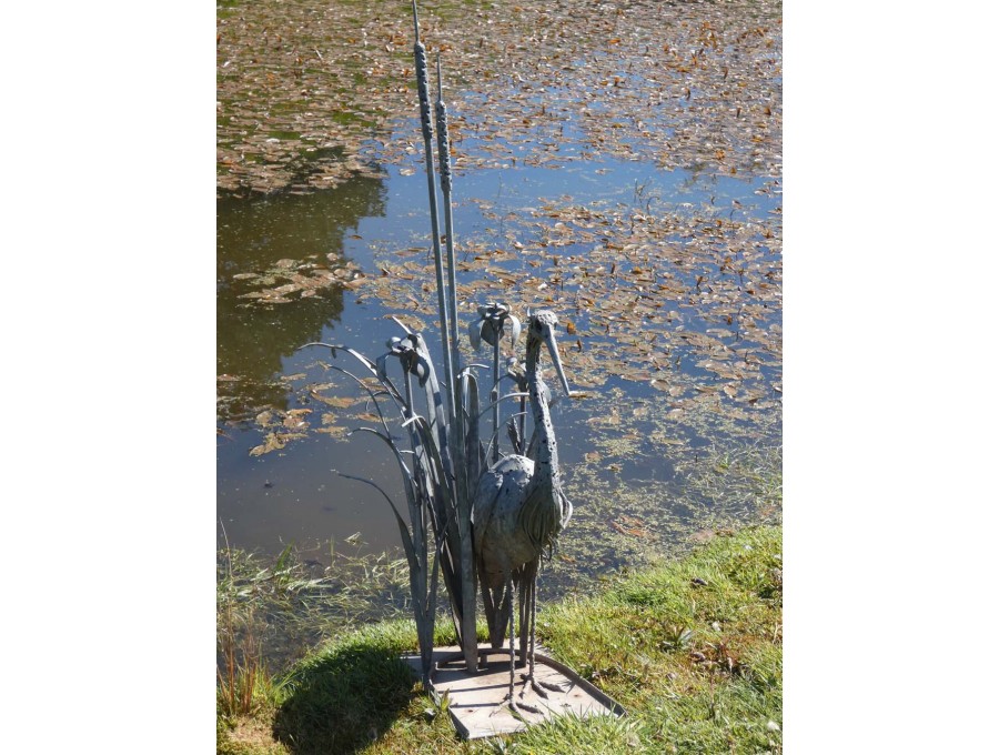 Galvanised Iron Garden Sculpture