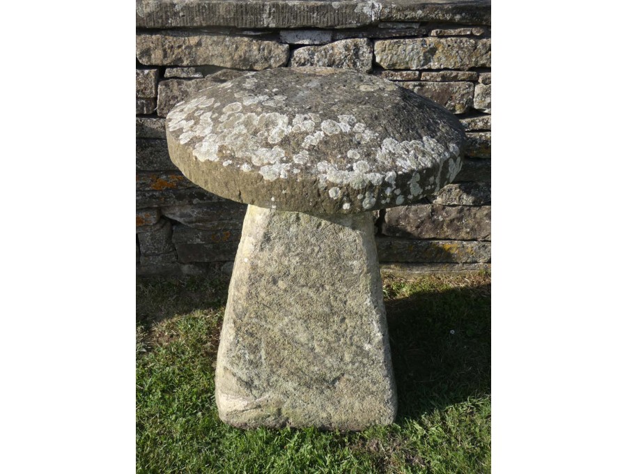 Antique Limestone Staddle Stone