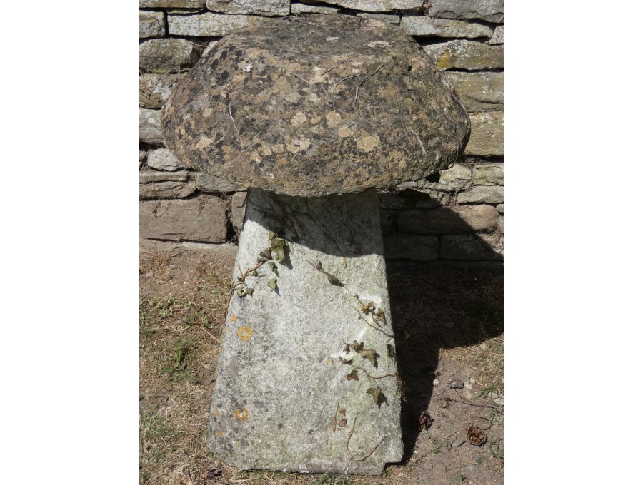 Antique Limestone Staddle Stone