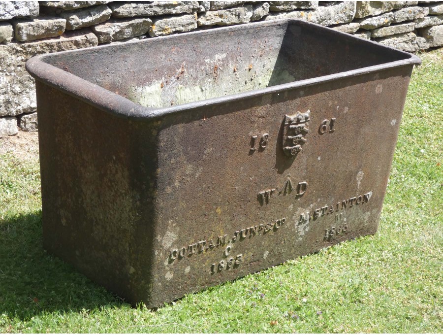 Antique Military Quenching Tank