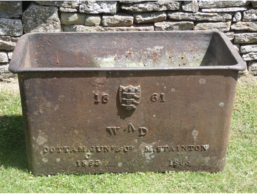 Antique Military Quenching Tank
