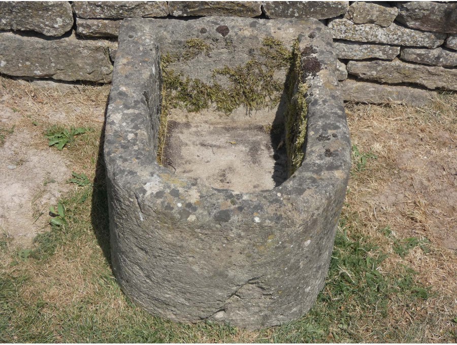 Antique Limestone Pump Trough