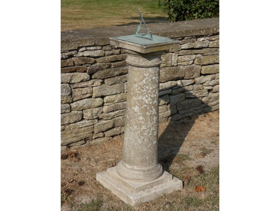 Weathered Garden Sundial