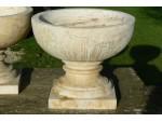 Pair Stone Urns