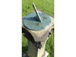 Close up of sundial 