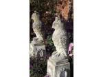 Pair Stone Owls