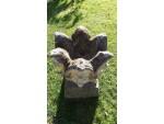 Top of stone water feature 